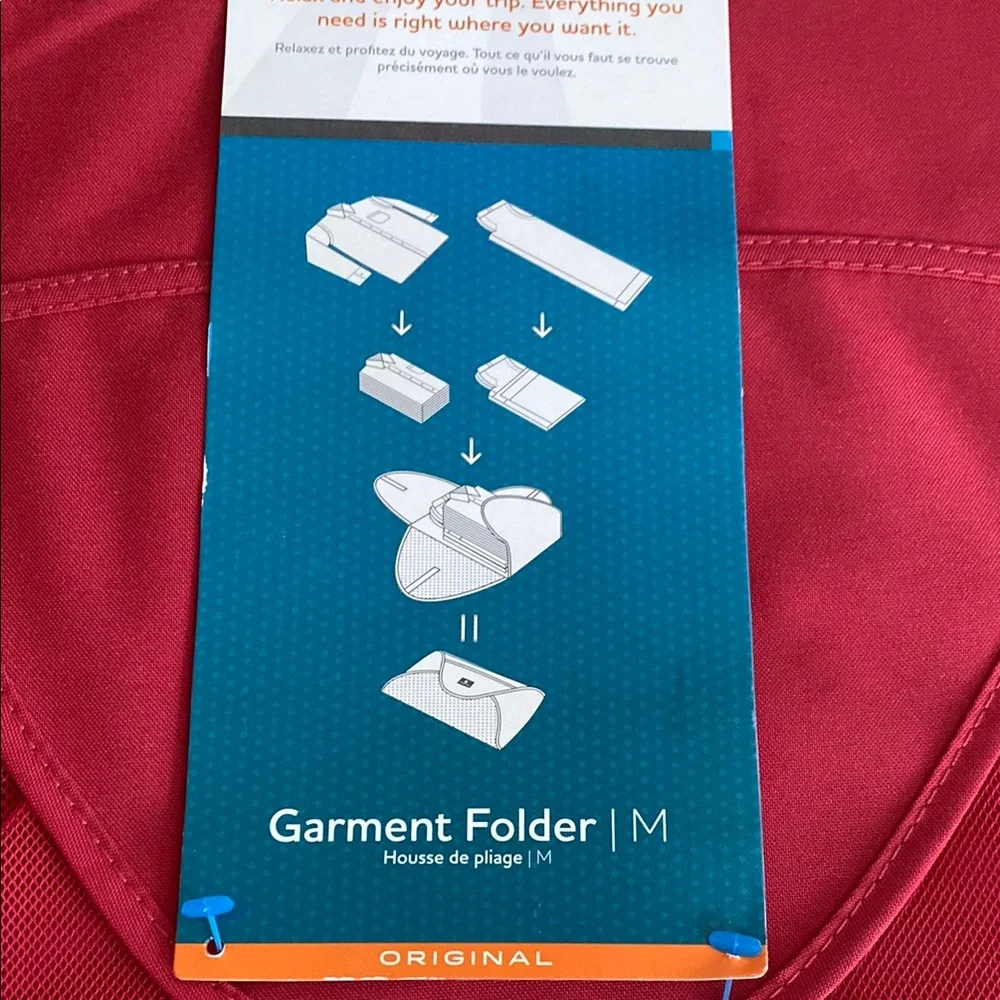 Pack-It Red Garment Folder